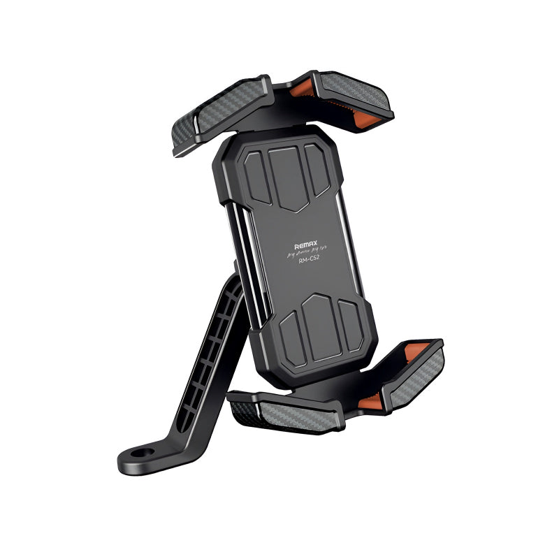 Remax RM-C52 Motorcycle Mount – Secure Grip & 360° Rotation Phone Holder
