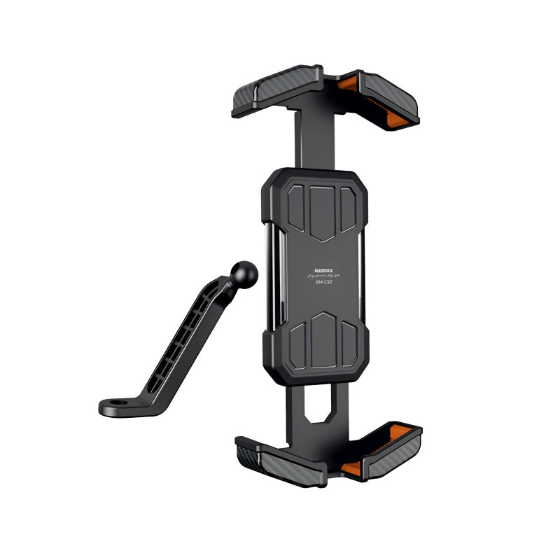 Remax RM-C52 Motorcycle Mount – Secure Grip & 360° Rotation Phone Holder